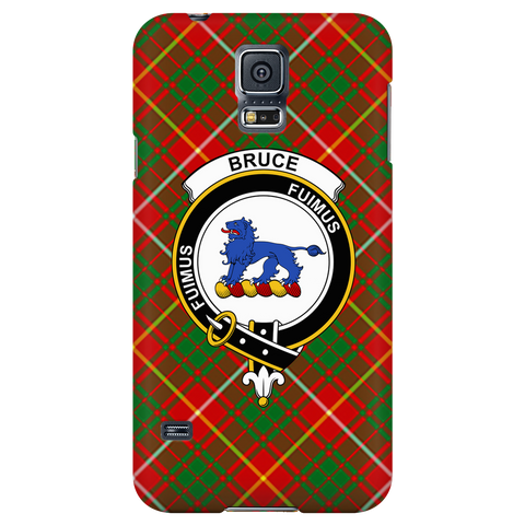 Image of Bruce Scottish Clan Tartan Phone Case - shirtskishirt