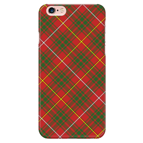 Image of Bruce Modern Scottish Plaid Tartan Phone Case - shirtskishirt