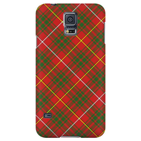 Image of Bruce Modern Scottish Plaid Tartan Phone Case - shirtskishirt