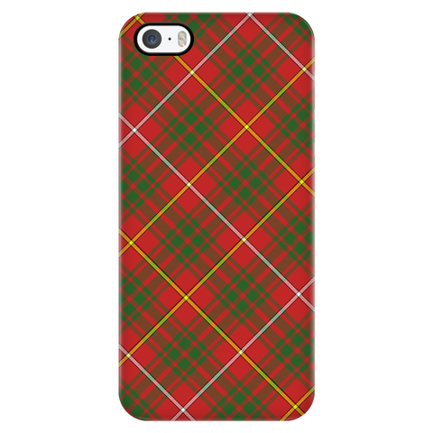 Image of Bruce Modern Scottish Plaid Tartan Phone Case - shirtskishirt