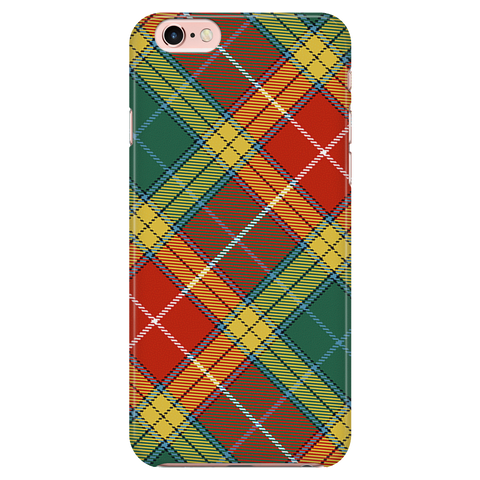 Image of Buchanan Old Sett Scottish Plaid Tartan Phone Case - shirtskishirt