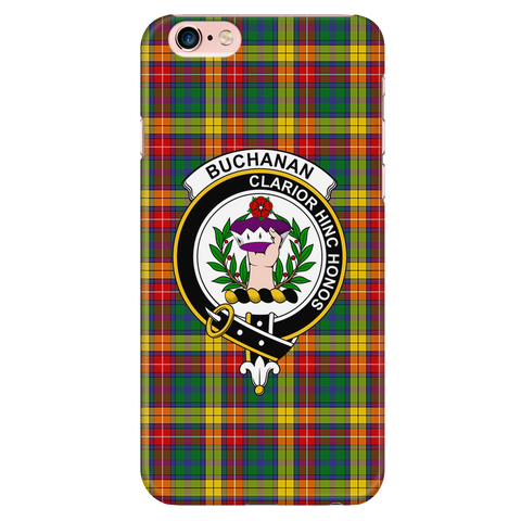 Image of Buchanan Scottish Clan Tartan Phone Case - shirtskishirt