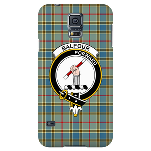 Balfour Scottish Clan Tartan Phone Case - shirtskishirt