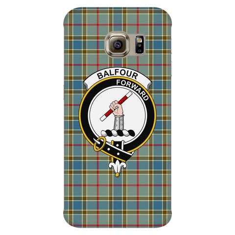 Image of Balfour Scottish Clan Tartan Phone Case - shirtskishirt