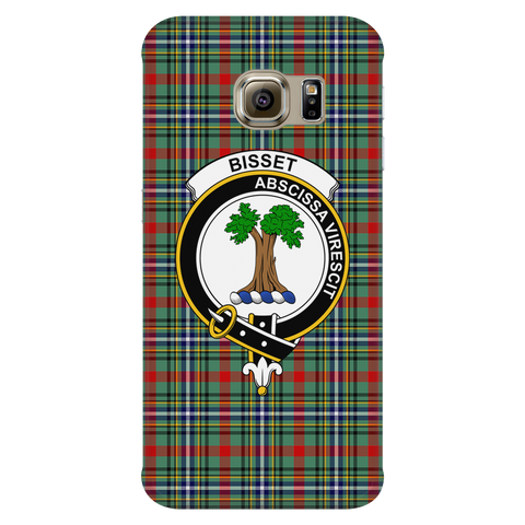 Image of Bisset Scottish Clan Tartan Phone Case - shirtskishirt