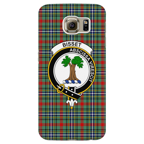 Image of Bisset Scottish Clan Tartan Phone Case - shirtskishirt