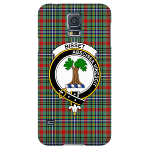 Bisset Scottish Clan Tartan Phone Case - shirtskishirt