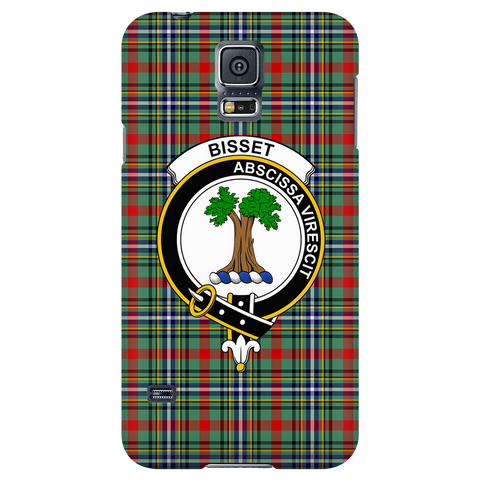 Image of Bisset Scottish Clan Tartan Phone Case - shirtskishirt