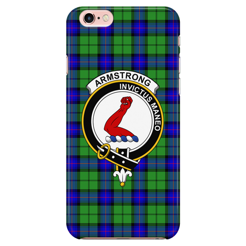 Image of Armstrong Hunting Scottish Clan Tartan Phone Case - shirtskishirt