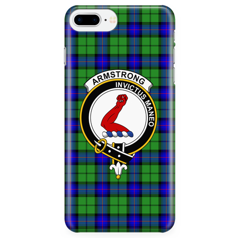 Image of Armstrong Hunting Scottish Clan Tartan Phone Case - shirtskishirt