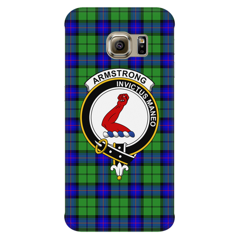 Image of Armstrong Hunting Scottish Clan Tartan Phone Case - shirtskishirt