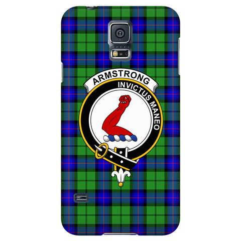 Image of Armstrong Hunting Scottish Clan Tartan Phone Case - shirtskishirt