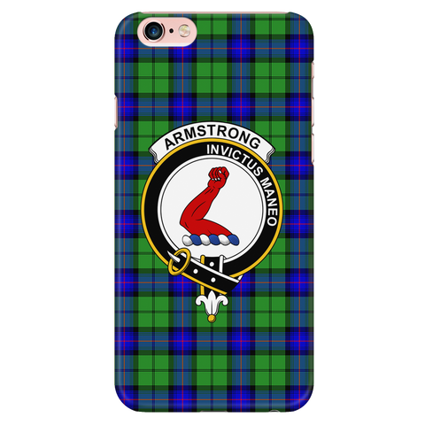 Image of Armstrong Hunting Scottish Clan Tartan Phone Case - shirtskishirt