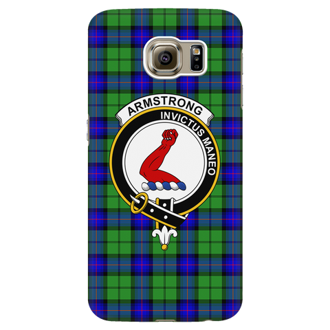 Image of Armstrong Hunting Scottish Clan Tartan Phone Case - shirtskishirt