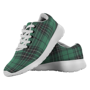 Tartan Sneakers - MacLean Hunting Ancient Scotland | Unisex Tartan Running Shoes | Sneakers Men & Women Tartan Shoes