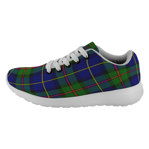 Image of Tartan Sneakers - MacLeod Of Harris Modern Scotland | Unisex Tartan Running Shoes | Sneakers Men & Women Tartan Shoes