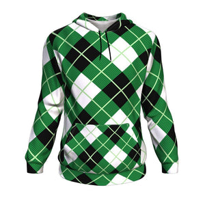 Argyle Diagonal Diamond ScottishShop Tartan Hoodie - shirtskishirt