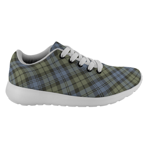 Image of ScottishShop Tartan Sneakers Campbell Faded Scotland Tartan Running Shoes - shirtskishirt