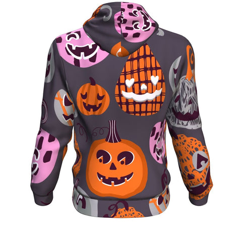 Image of Cute Holiday Halloween Hoodie Over Print - shirtskishirt