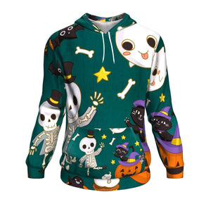 Lovely Halloween Hoodie Over Print - shirtskishirt