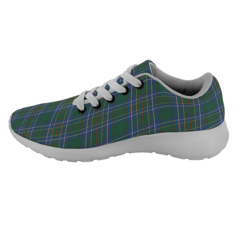 Image of ScottishShop Tartan Sneakers Broun Scotland Running Shoes - shirtskishirt