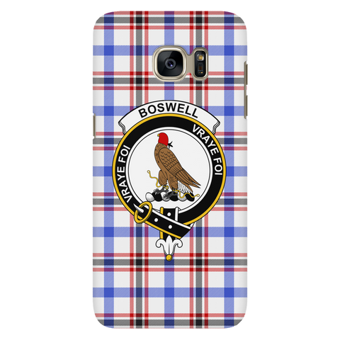 Image of Boswell Modern Scottish Clan Tartan Phone Case - shirtskishirt