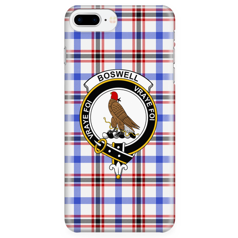 Image of Boswell Modern Scottish Clan Tartan Phone Case - shirtskishirt