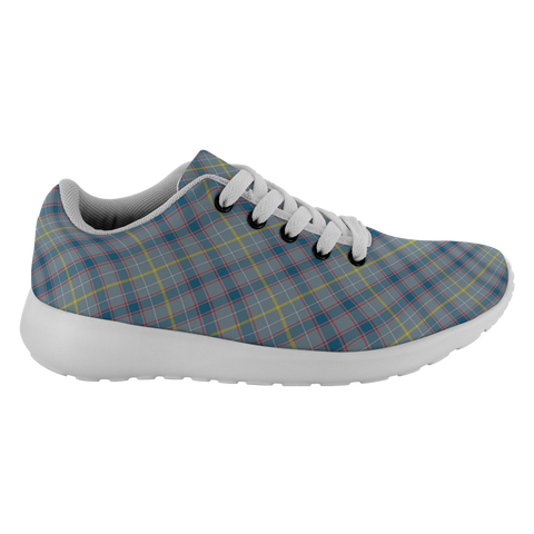 Image of ScottishShop Tartan Sneakers Boswell Scotland Running Shoes - shirtskishirt