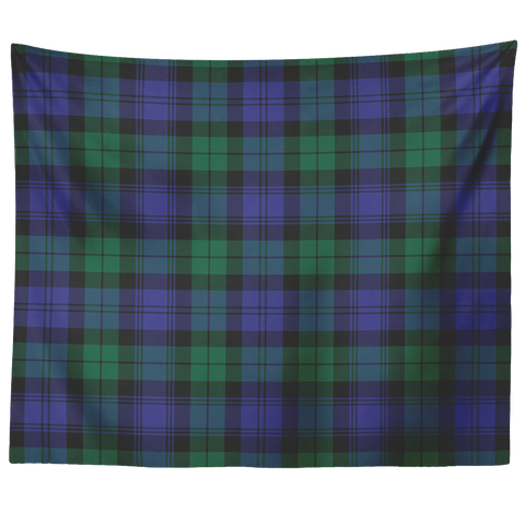 Image of Wall Tapestry Blackwatch Modern Tartan Scottish - shirtskishirt