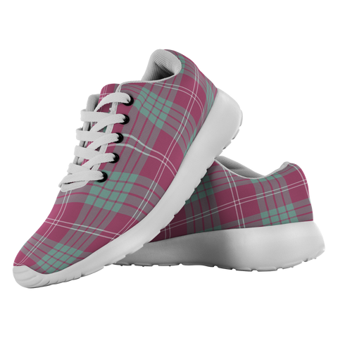 Image of ScottishShop Tartan Sneakers Crawford Ancient Scotland Tartan Running Shoes - shirtskishirt