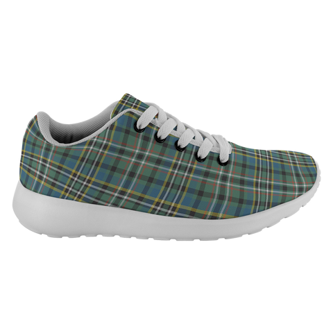 Image of Tartan Sneakers - Scott Green Ancient Scotland | Unisex Tartan Running Shoes | Sneakers Men & Women Tartan Shoes