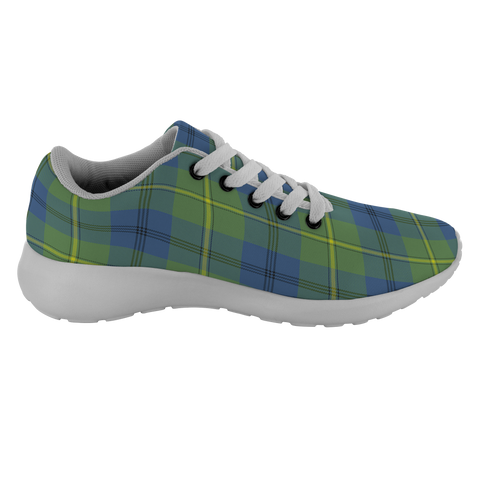 Image of Tartan Sneakers - Johnstone Ancient Scotland | Unisex Tartan Running Shoes | Sneakers Men & Women Tartan Shoes