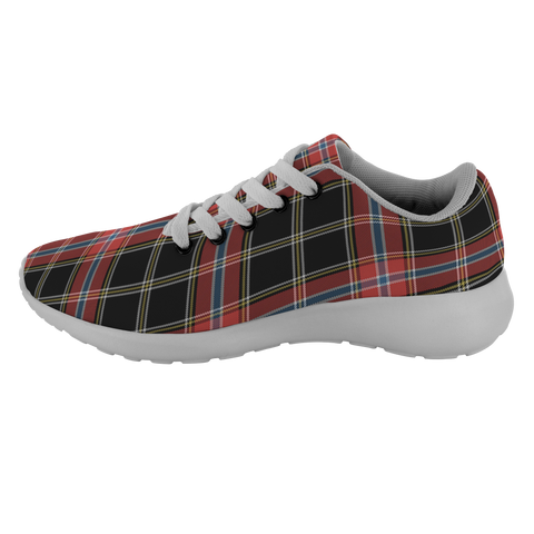 Image of Tartan Sneakers - Norwegian Night Scotland | Unisex Tartan Running Shoes | Sneakers Men & Women Tartan Shoes