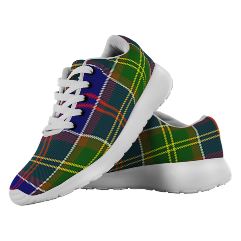 Image of Tartan Sneakers - Whitelaw Modern Scotland | Unisex Tartan Running Shoes | Sneakers Men & Women Tartan Shoes