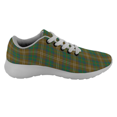 Image of ScottishShop Tartan Sneakers Chisholm Hunting Scotland Tartan Running Shoes - shirtskishirt