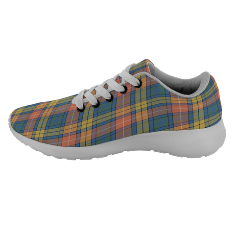 Image of ScottishShop Tartan Sneakers Buchanan Ancient Scotland Running Shoes - shirtskishirt