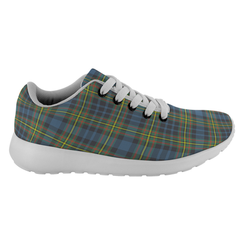 Image of Tartan Sneakers - MacLellan Scotland | Unisex Tartan Running Shoes | Sneakers Men & Women Tartan Shoes