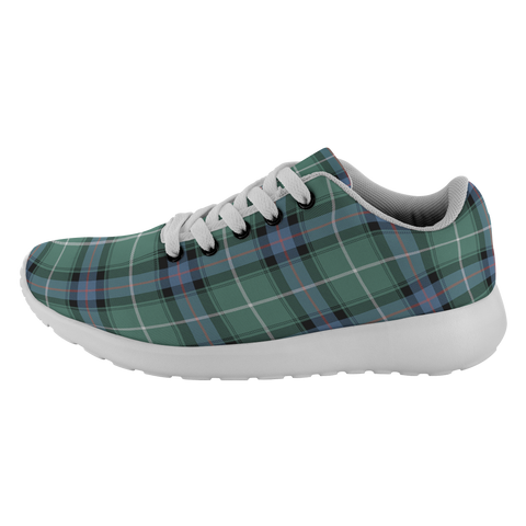 Image of Tartan Sneakers - MacDonald Of The Isles Hunting Ancient Scotland | Unisex Tartan Running Shoes | Sneakers Men & Women Tartan Shoes