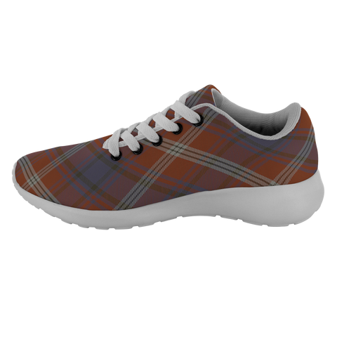 Image of ScottishShop Tartan Sneakers Ainslie Ancient Scotland Running Shoes - shirtskishirt