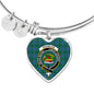 Douglas Ancient Shine On Bangle Heart