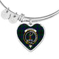 Davidson Modern Shine On Bangle Heart