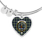 Davidson Of Tulloch Dress Shine On Bangle Heart