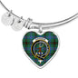 Davidson Shine On Bangle Heart