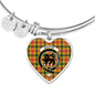 Baxter Scottish Clan Tartan Bangle Heart Shine On Bangle Heart