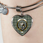 Craig Scottish Clan Tartan Bracelet Bangle Heart Jewelry Shine On Bangle Heart