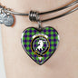 Colville Scottish Clan Tartan Bracelet Bangle Heart Jewelry Shine On Bangle Heart