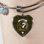 Brisbane Scottish Clan Tartan Bangle Heart Shine On Bangle Heart