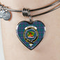 Douglas Modern Shine On Bangle Heart
