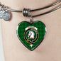 Dunbar Hunting Shine On Bangle Heart