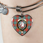 Dunbar Ancient Shine On Bangle Heart